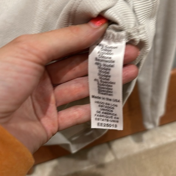 NWOT Michael Stars light gray mock turtleneck! - Picture 3 of 10